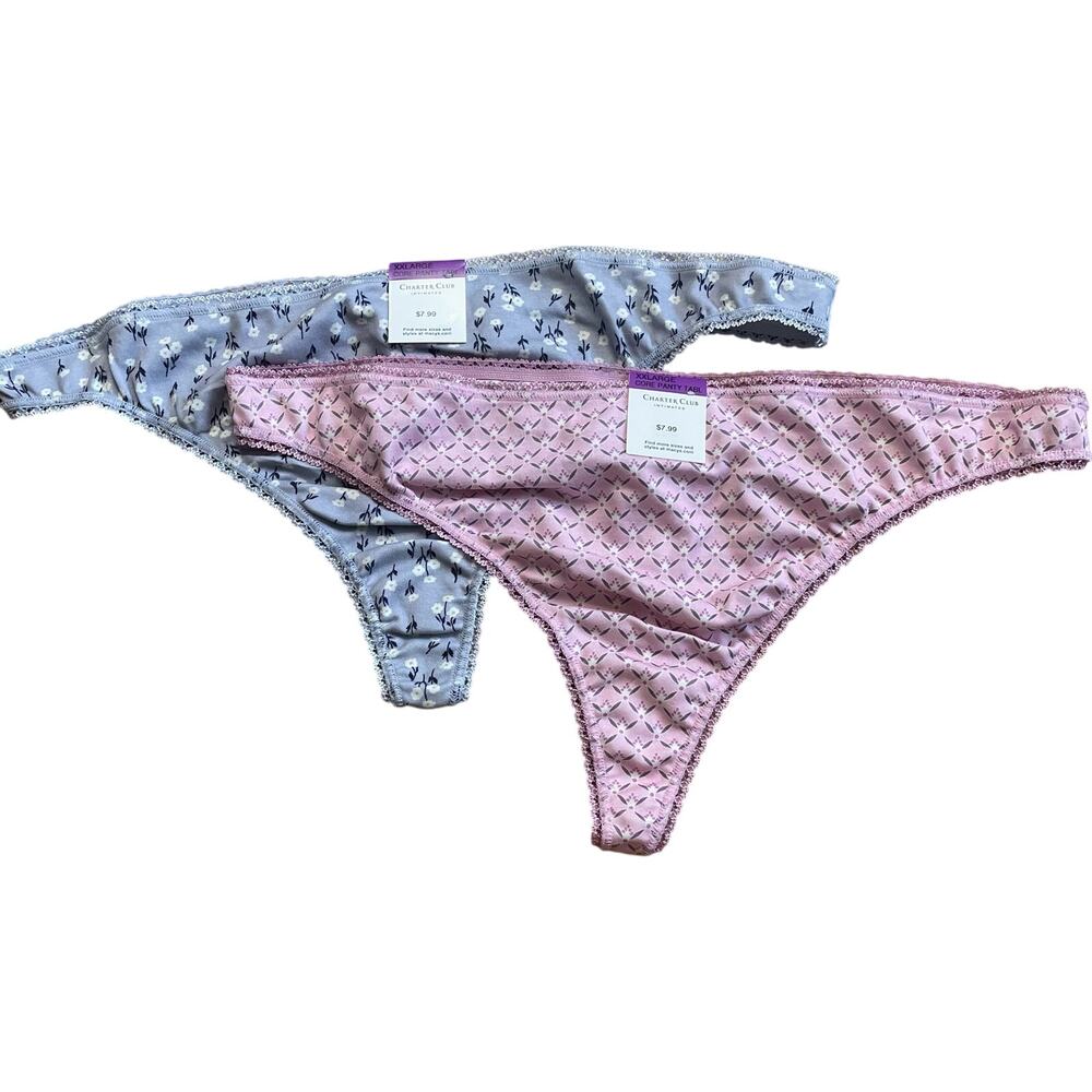 Bundle of 2 Charter Club Thongs